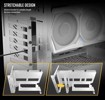 Antec PCIE4 Vertical GPU Bracket White