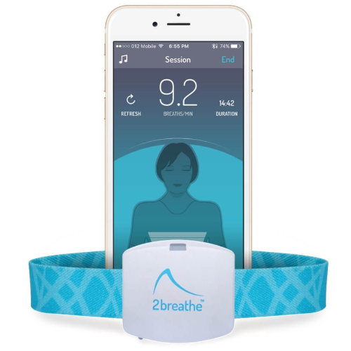2breathe - טובריד - מכשיר לטיפול בבעיות שינה המשתף אפליקציה חכמה (זמין רק לאייפון)