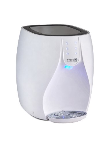 בר מים יוקרתי חכם ONE TOUCH PLUS מבית צלול כולל מנורת UV ל-10 שנים וואן טאץ' פלוס צבע לבן