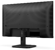מסך פיליפס ‎27 אינץ’‎ UHD – מבט אחורי המדגיש עיצוב מודרני ונקי עם חיבורים נגישים