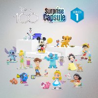 יו-מי קפסולות הפתעה ל-100 שנה של דיסני סדרה 1 YuMe Disney 100 Anniversary Surprise Capsules
