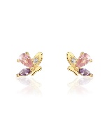 Butterfly Earrings Gold