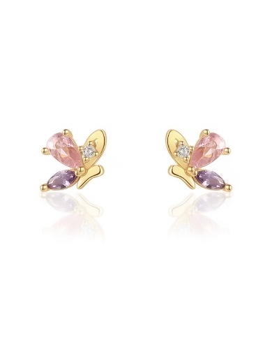 Butterfly Earrings Gold