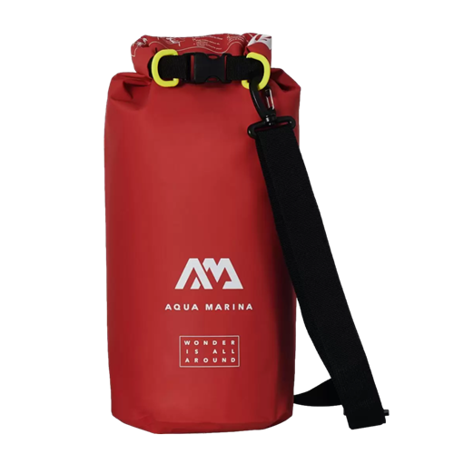 תיק נשיאה נגד מים 10 ליטר בצבע אדום מבית AQUA MARINA