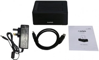 תחנת עגינה Maiwo 3.5'' / 2.5'' Dual Bay SATA HDD & SSD USB 3.0 K3082