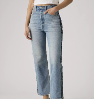 ג'ינס 005LG-0000 Ribcage Deconstructed Ankle Women'