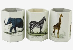 כוס עטים ספארי  Vintage Safari– מיקס דוגמאות