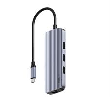 CUDY 6-IN-1 USB-C Hub with GbE & 4K@60Hz HDMI UH606