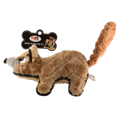 צעצוע בובה לכלב בצורת סמור פטקס