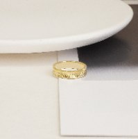 טבעת נישואין מעוצבת  - דגם M9014