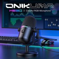 מיקרופון Onikuma M830 RGB - איכות סאונד גבוהה