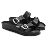 בירקנשטוק כפכפי גברים BIRKENSTOCK ARIZONA EVA JET BLACK WHITE BUCKLE שחור