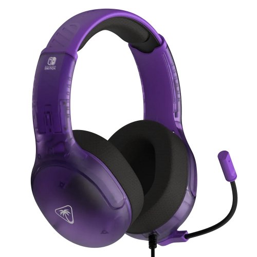 אוזניות קשת לגיימינג Turtle Beach Airlite Fit בחיבור חוטי ל־Nintendo Switch בצבע סגול