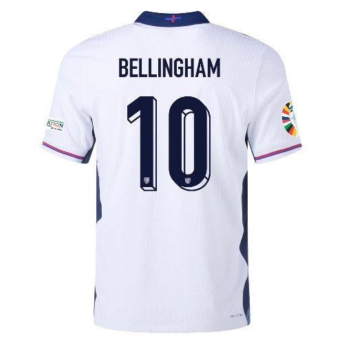 חולצת משחק נבחרת אנגליה בית 2024 - Bellingham 10