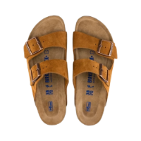 Birkenstock Arizona Camel Brown Suede - כפכפי בירקנשטוק
