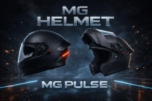 קסדה נפתחת עם משקף ותאורה PULSE