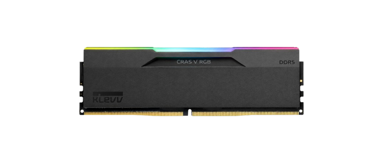 זיכרון לנייח – Klevv CRAS V RGB UDIMM DDR5 6000MT/s 32GB (2×16GB)