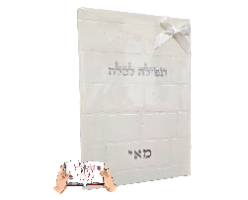 תפילה לכלה דמוי עור