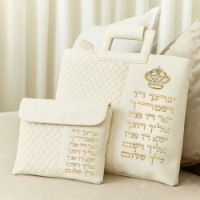 תיק תפילין כיתוב זהב