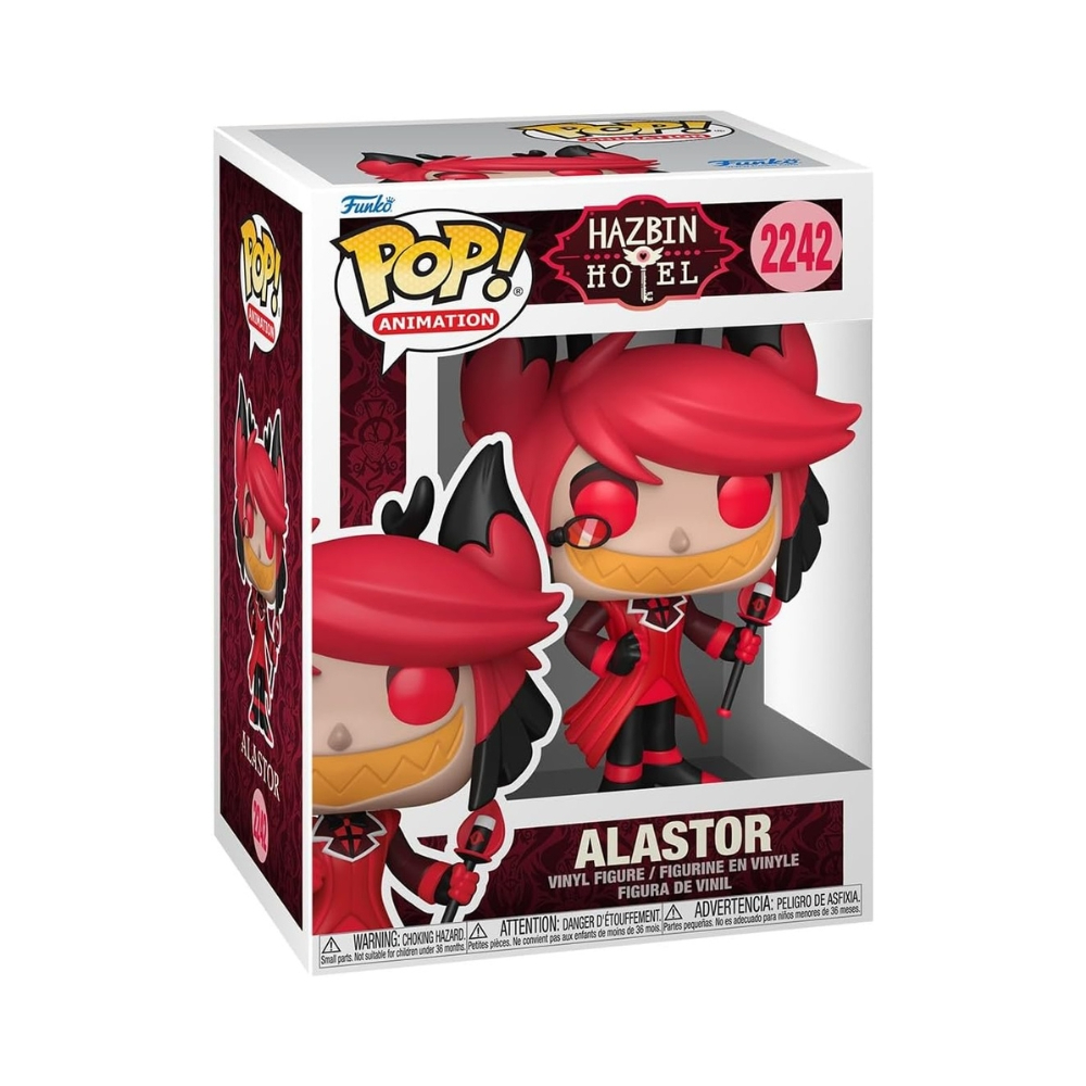 פופ מלון הזבין - אלאסטור - Funko POP Animation Hazbin Hotel Alastor #2242