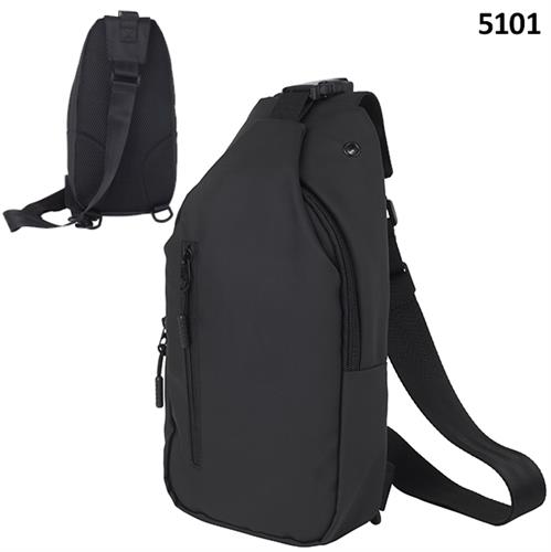תיק אלכסון SLING "אוכף" PU שחור 32X16ס"מ 4 ליטר דגם 5101