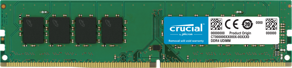 זיכרון לנייח – Crucial 32GB DDR4 3200Mhz