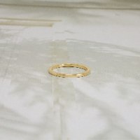 טבעת נישואין 18 קרט ישרה ודקה