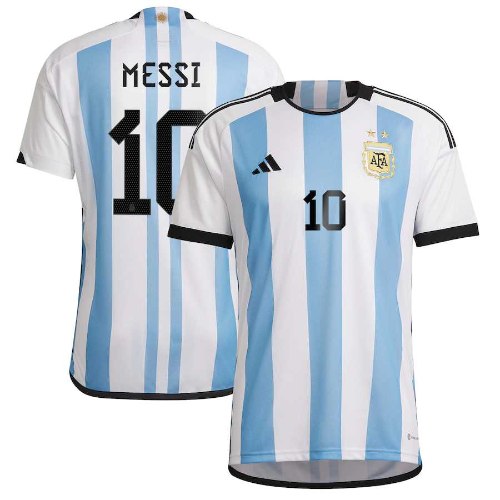 חולצת משחק ארגנטינה בית 2022 - ליונל מסי