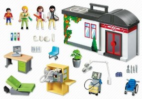 פליימוביל 5953 מזוודת בית הרפואה PLAYMOBIL SALE