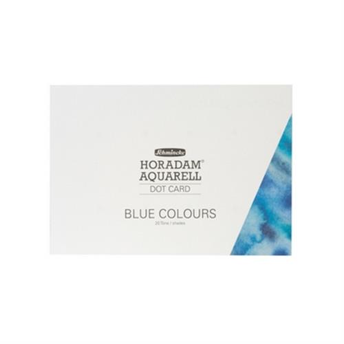 דוט קארד 24 צבעי מים שמינקה הוראדם כחולים 999