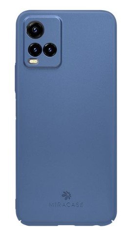 קייס פלסטיק לטלפון נייד מירקייס עבור Vivo Y21 Y33 כחול