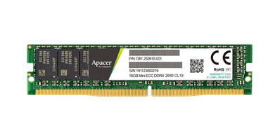 זיכרון לשרת - Apacer UDIMM 2133MT/s ECC 16GB