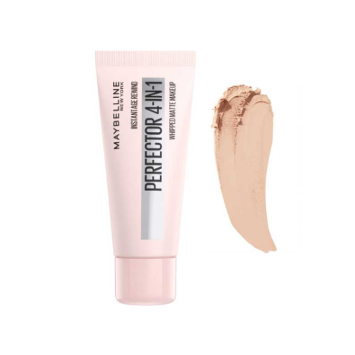 מייק אפ 4 ב-1 30 מ"ל Maybelline- PERFECTOR LIGHT MEDIUM