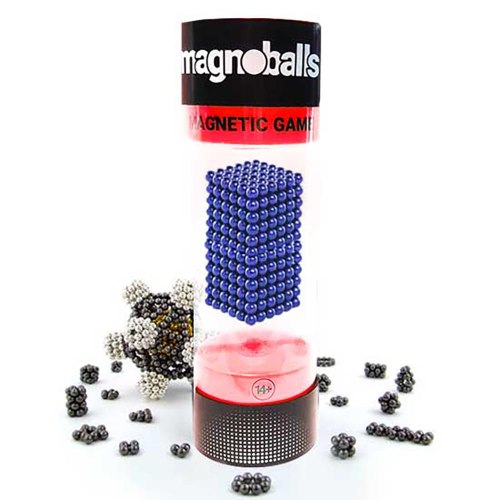 504 כדורים מגנטים כחול - Magnoballs