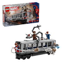 לגו סופר הירו - סצנת רכבת תחתית - LEGO 76321