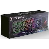 סט גיימינג מקצועי Onikuma TZ3006 עם תאורת RGB ועכבר DPI מתכוונן