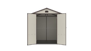 מחסן פלסטיק ARPO פרימיום במידה 192X190 דגם D50