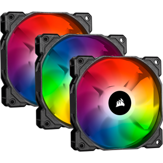 CORSAIR ICUE SP120 RGB PRO PERFORMANCE 120MM FAN 3 PACK