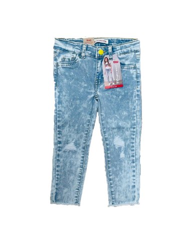 ג'ינס סקיני בנות LEVIS 710 משופשף