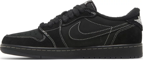 Travis Scott x Air Jordan 1 Low OG SP Black Phantom
