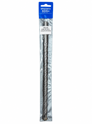 מקדח לפטישון ⁦SPEEDMAN SDS+⁩ – ⁦13×310⁩ מ״מ