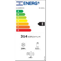 מקרר 4 דלתות LG  דגם GR-B628BE נירוסטה מושחרת