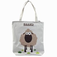 תיק בד עם רוכסן כבשההה !BAAAG