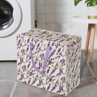 תיק ג'מבו ענק פרחי לבנדר Lavender