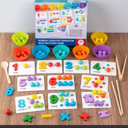 ערכת מונטסורית ללימוד חשבון