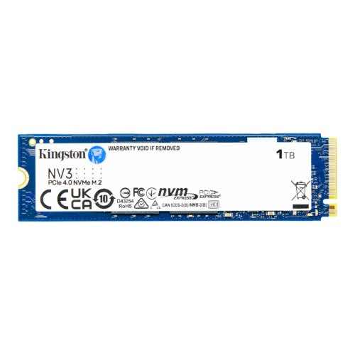 דיסק פנימי Kingston NV3 1TB NVME GEN 4.0 M.2 2280 6000/4000Mb/s