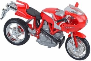 דגם אופנוע בוראגו 1:18 Bburago Ducati MH900E