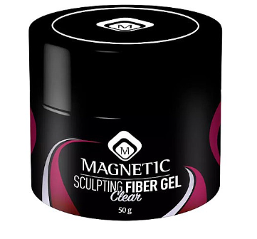 Fiber gel clear 50g מגנטיק - פייבר ג'ל שקוף