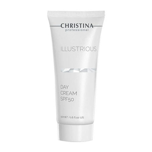 כריסטינה קרם יום SPF50 פפטיד וחומצה הילארונית  - Christina Illustrious day cream spf 50