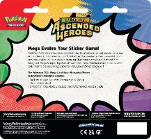 מארז פוקימון בליסטר 3 בוסטרים Pokémon Ascended Heroes ME2.5 Sticker Tech 3-Pack Charmander Blister